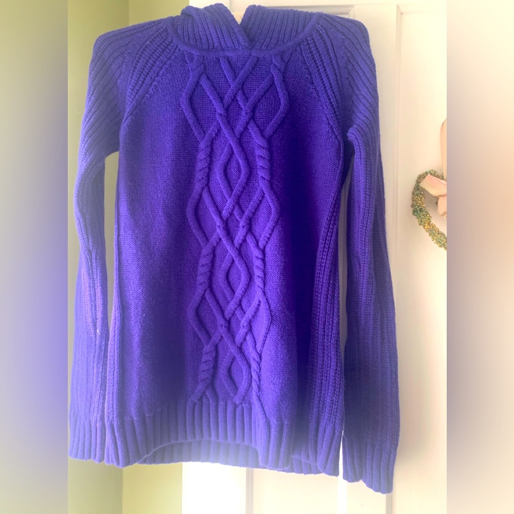 Athleta Women’s Hooded Wool Sweater